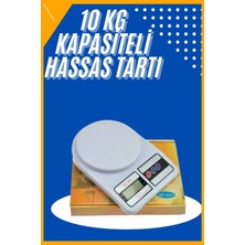 Esplendor Yeni Nesil Taşınabilir Dijital Hassas Mutfak Tartısı Mutfak Terazisi Hassas Ölçüm 10 kg