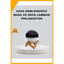 Esplendor Aromaterapili USB Hava Nemlendirici – Projeksiyon Işıklı, Sessiz ve Şık Tasarım