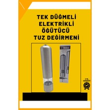 Esplendor Pil Ile Çalışan Elektrikli Baharat Öğütme Cihazı Ergonomik Şeffaf Gövde