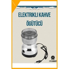 Esplendor Kompakt Elektrikli Kahve ve Baharat Öğütücü | 14500 Devir, Şeffaf Kapaklı, Hediye Için Ideal