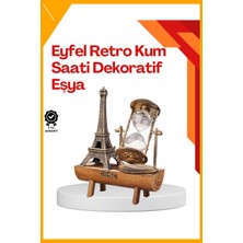 Esplendor Masa Üstü Ahşap Kum Saati – Dekoratif, Dayanıklı ve Şık