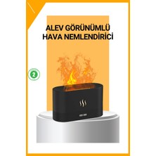 Esplendor Modern Tasarımlı Alev Efektli LED Aromaterapi Hava Nemlendirici