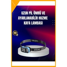 Esplendor Süper Parlak LED Kafa Feneri 3 Renk 53 Mod Type C Şarjlı
