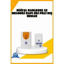 Esplendor Kablosuz Kapı Zili Kolay Kurulumlu Modern Kullanım