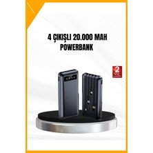 Esplendor Powerbank 20000 Mah LED Fenerli ve Çoklu Güvenlik Korumasına Sahip