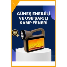 Esplendor Solar Alev Lambası – Kamp, Bahçe ve Dış Mekan Için