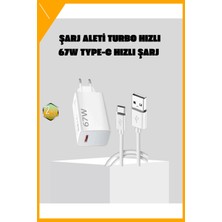 Esplendor 67W Süper Hızlı Şarj Adaptörü ve Kablo Seti – Güvenli, Kompakt ve Ergonomik Tasarım