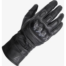 Venom Motosiklet Eldiveni Deri Siyah %100 Leather Motorcu Eldiveni