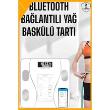 Esplendor Akıllı Tartı Dijital Baskül Yağ Su Kas Vücut Kitle Kilo Ölçer Tartı