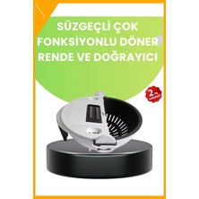 Esplendor Ergonomik Sebze Rendeleyici ve Süzgeç Hazneli Dilimleyici