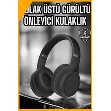 Esplendor Kulak Üstü Kablosuz Bluetooth Kulaklık Gürültü Önleyici Ayarlanabilir