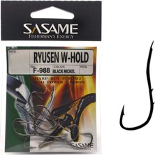 Oslo Sasame Ryusen W-Hold Black F-988 Serisi Olta Iğnesi No:1