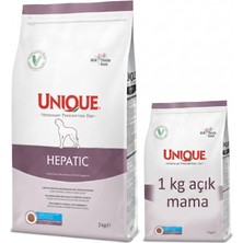 Unique Pet Food Unique Hepatic 1 kg Açık Paket (Köpekler Için Karaciğer Koruyucu ve Iştah Açıcı Diyet Mama)