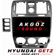 GÖZA-X Hyundaı Getz 2002-2011 Multimedya Çerçevesi  9 Inç Soketleri Içinde