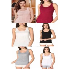 Berrak Kadın Karışık 6'lı Paket Atlet (Ifayteks)