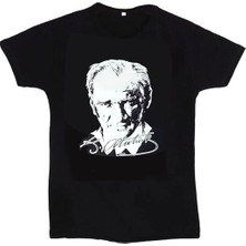 Armora Tedarik Türk Bayraklı & Imzalı Atatürk Baskılı Çocuk T-Shirt