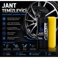 Bamux Araç Jant Balata Temizleyici |parlatıcı Sünger Hediyeli | 500 ml