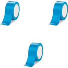 Omeyva Takviyeli Tamir Bandı - Izolasyon Onarım Çadır Bandı - Mavi - 48 mm x 10 Yrd - 3 Rulo