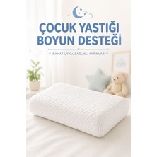 EpiRelax Omurga Destekli Çocuk Yastığı – Boyun Destekli Visco Ortopedik Uyku Yastığı
