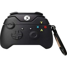 Apsuwa Airpods Pro 3 Kılıf Silikon Karakter Figürlü Xbx Siyah