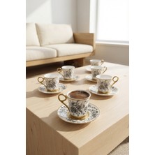 Acar Becky 6 Kişilik Kahve Fincan Takımı - 90 ml