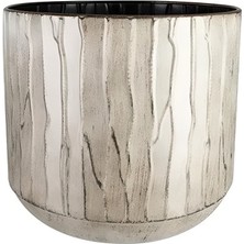 Ter Steege Caro Metal Saksı Bakır Gri 21*21CM