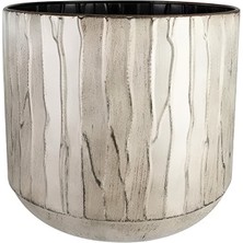 Ter Steege Caro Metal Saksı Bakır Gri 18*17CM