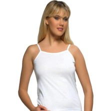 Gümüş Iç Giyim Kadın Ip Askılı Ribana Bayan Atlet 3 Lü Paket