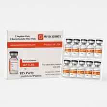 Ps Igf-1 Lr3 1 Mg x 5 Vial + Bacteriostatic Water | %99 Saflık