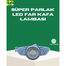 LED Kafa Lambası Kamp Yürüyüş ve Gece Kullanımı Için