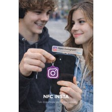 BENARMA Nfc Insta Anahtarlık – Tek Dokunuşla Profil Açan Akıllı Anahtarlık