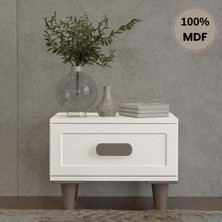 Comiet Manolya Mdf Ayaklı Tasarım Komodin