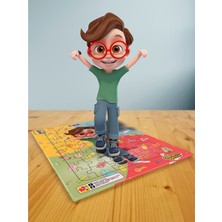 Trt Çocuk Pırıl Pırıl Canlanan Puzzle - Deha Horon