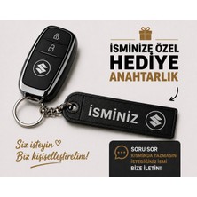 YSN Sounds Isimli Suzuki Anahtarlık , Kişiye Özel - Hediyelik Isimli Suzuki Araç Logolu Anahtarlık - Isimli Araba Anahtarlığı