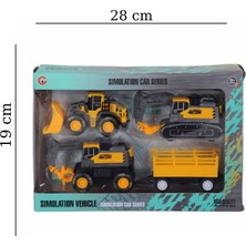 Keskin Sound Kutulu 4 Lü Iş Makineleri Set