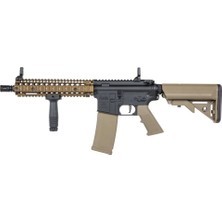 Specna Arms Daniel Defense® MK18 SA-P19 Prime™ Aster Iı Etu Fırçasız Motor Airsoft Tüfeği – Chaos Bronze
