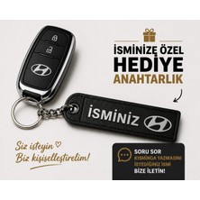 YSN Sounds Isimli Hyundai Anahtarlık , Kişiye Özel - Hediyelik Isimli Hyundai Araç Logolu Anahtarlık - Isimli Araba Anahtarlığı