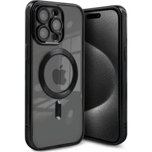 Eco Apple Iphone 15 Pro Kılıf Kross Magneticsafe Kapak - Siyah
