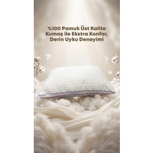 Mions Olvera Klimalı Yastık - %100 Pamuk Kapitoneli, Nefes Alabilen & Yıkanabilir