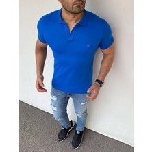 Modefendicom Slim Fit Polo Yaka Pamuklu Tshırt
