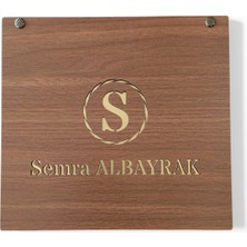 İnci Çikolata Premium Ahşap Kutulu Kişiye Özel Çikolata