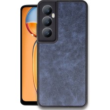 Eco Port Realme C65 Kılıf Aras Deri Kapak - Lacivert