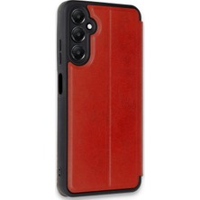 Eco Port Samsung Galaxy A16 5g Kılıf Flip Cover - Kırmızı
