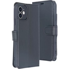 Motto Ticaret Newface Apple Iphone 11 Kılıf Trend S Plus Kapaklı Kılıf - Siyah