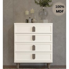 Comiet Manolya 4 Çekmeceli Mdf Şifonyer