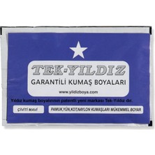 Tek Yıldız 49 - Kumaş Boyası Çiviti Mavi 11 Gr