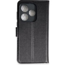 Eco Tecno Spark 10C Trend S Plus Kapaklı Kılıf - Siyah