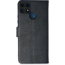 Eco Realme C25 Kılıf Trend S Plus Kapaklı Kılıf - Lacivert