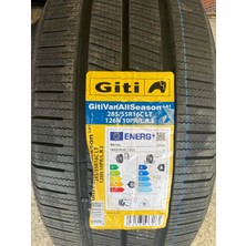 Giti 285/55R16C 126N 10PR Gıtıvan Allseason La1