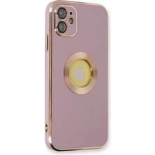 Eco Apple Iphone 12 Kılıf Store Silikon - Mor
